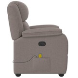 vidaXL Massagestoel Taupe - 35% Korting op Retourproduct