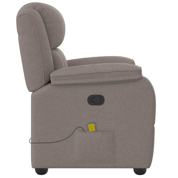 vidaXL Massagestoel Taupe - 35% Korting op Retourproduct