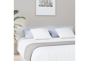vidaXL Hoofdbord 200x1,5x80 cm wit - 42% korting!