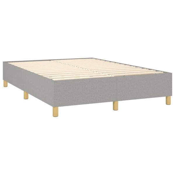 vidaXL Bedframe Lichtgrijs 140x190 cm - Nu 35% Korting!
