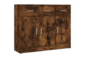 vidaXL Dressoir Gerookt Eikenhout - 60% Korting!