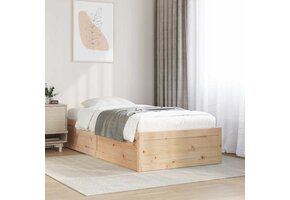 vidaXL Bedframe Grenenhout 90x200 cm - 74% Korting!