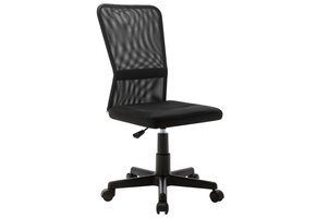 vidaXL Kantoorstoel Mesh Zwart - 47% Korting!