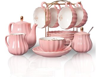 Sweejar Porseleinen Theeservies - 30% Korting!