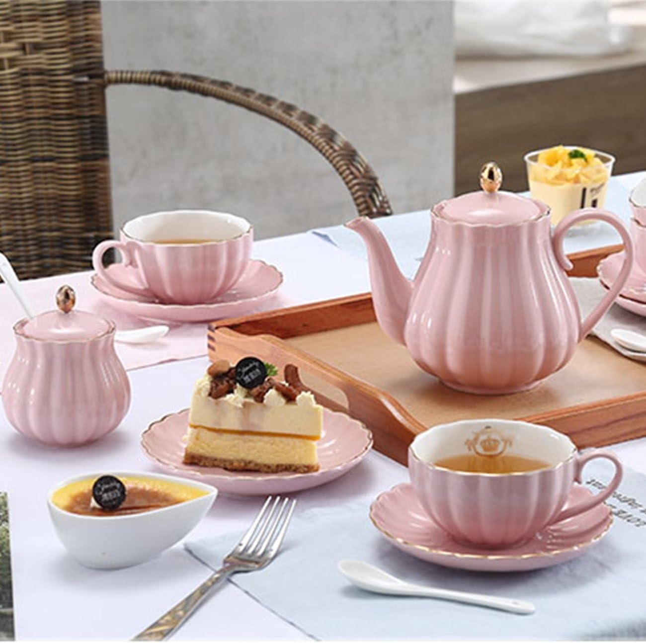 Sweejar Porseleinen Theeservies - 30% Korting!