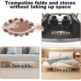 Trampoline voor kinderen (binnen/buiten) - 101cm - 30% Korting!