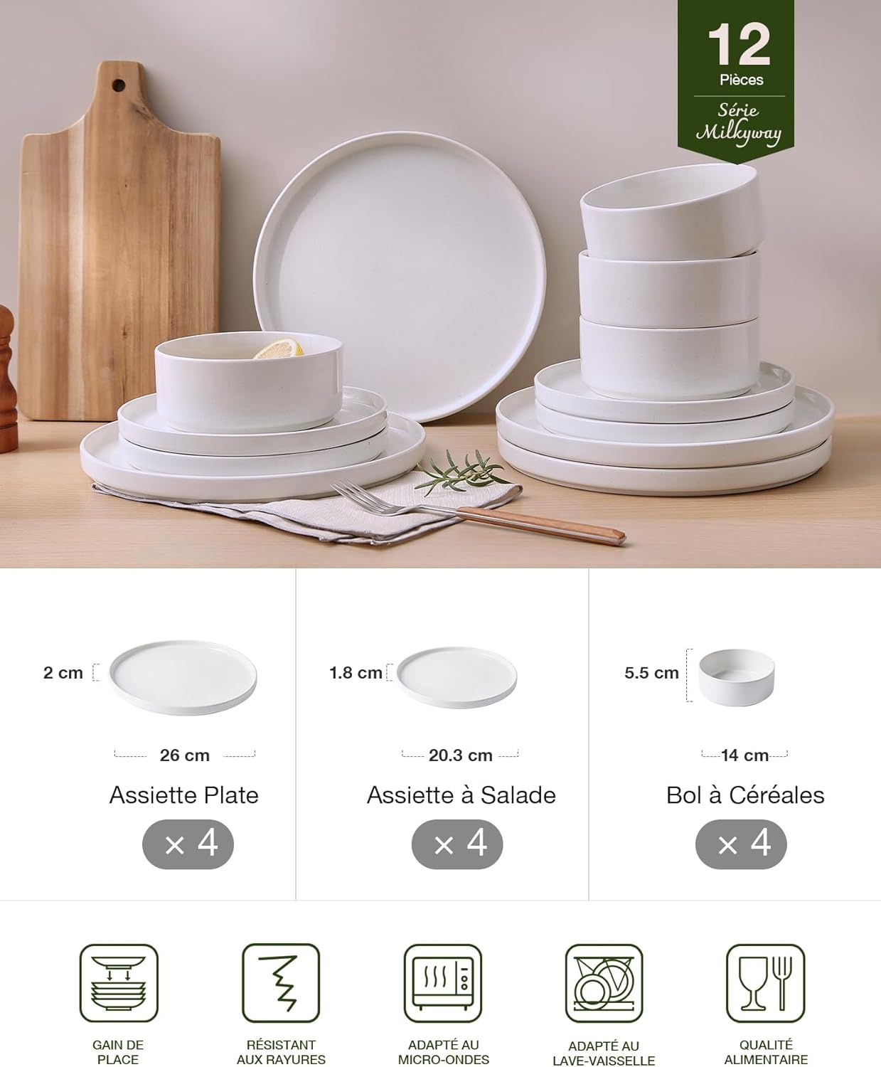 Richmount Nebula Dinerset (12-delig) - 35% Korting