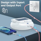 Oplaadbare Zonnelamp Campinglantaarn - 3 Modi, 4500lm, IPX4 - 30% Korting!