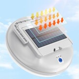 Oplaadbare Zonnelamp Campinglantaarn - 3 Modi, 4500lm, IPX4 - 30% Korting!