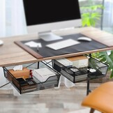 smusei Set van 2 Laden Onder Bureau - Zwart, Nu 30% Korting!