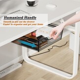 smusei Set van 2 Laden Onder Bureau - Zwart, Nu 30% Korting!