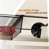 smusei Set van 2 Laden Onder Bureau - Zwart, Nu 30% Korting!