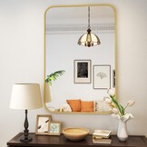 Koonmi Wandspiegel Goud 61x91 cm - 35% Korting!