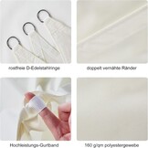 HAIKUS Zonnezeil Rechthoekig 5x6m Crème | 30% Korting