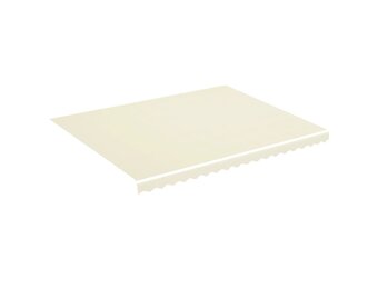 vidaXL Luifeldoek Crème 4,5x3,5m - 47% Korting!