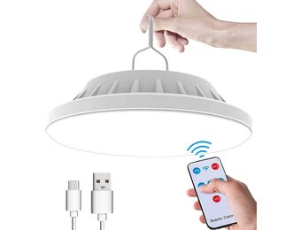 WholeFire Led Campinglamp op Zonne-energie - 30% Korting!