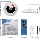 WholeFire Led Campinglamp op Zonne-energie - 30% Korting!