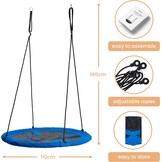 HAAGO Nestschommel Kinderen (110cm) - 30% Korting - Max 180kg