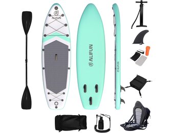Opblaasbaar SUP-board (Groen) - 30% Korting!