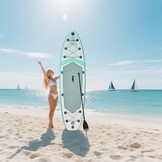 Opblaasbaar SUP-board (Groen) - 30% Korting!