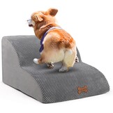 CALIYO Honden Trappetje 3 Treden - Grijs - 30% Korting!