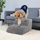 CALIYO Honden Trappetje 3 Treden - Grijs - 30% Korting!