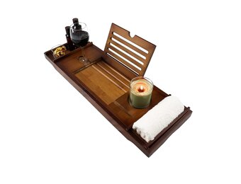 Bamboe Badplank (75-110cm) - 60% Korting!