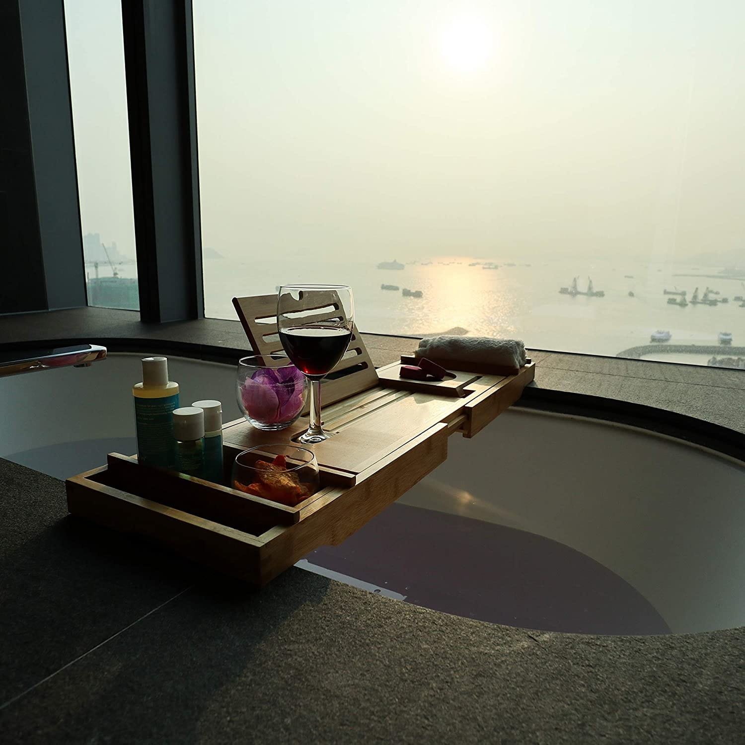 Bamboe Badplank (75-110cm) - 60% Korting!