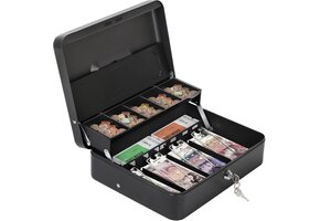 HAITRAL Metaal Geldcassette - 35% Korting! Veilig & Draagbaar