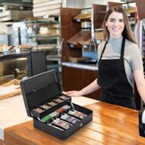 HAITRAL Metaal Geldcassette - 35% Korting! Veilig & Draagbaar