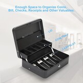 HAITRAL Metaal Geldcassette - 35% Korting! Veilig & Draagbaar