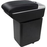 Armleuning Berlingo 2010-2020 (30% Korting!) - Dubbellaags met USB & Bekerhouder