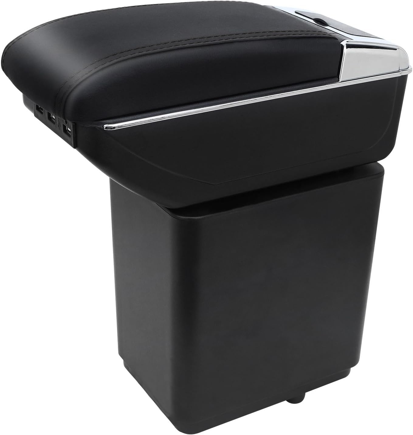 Armleuning Berlingo 2010-2020 (30% Korting!) - Dubbellaags met USB & Bekerhouder