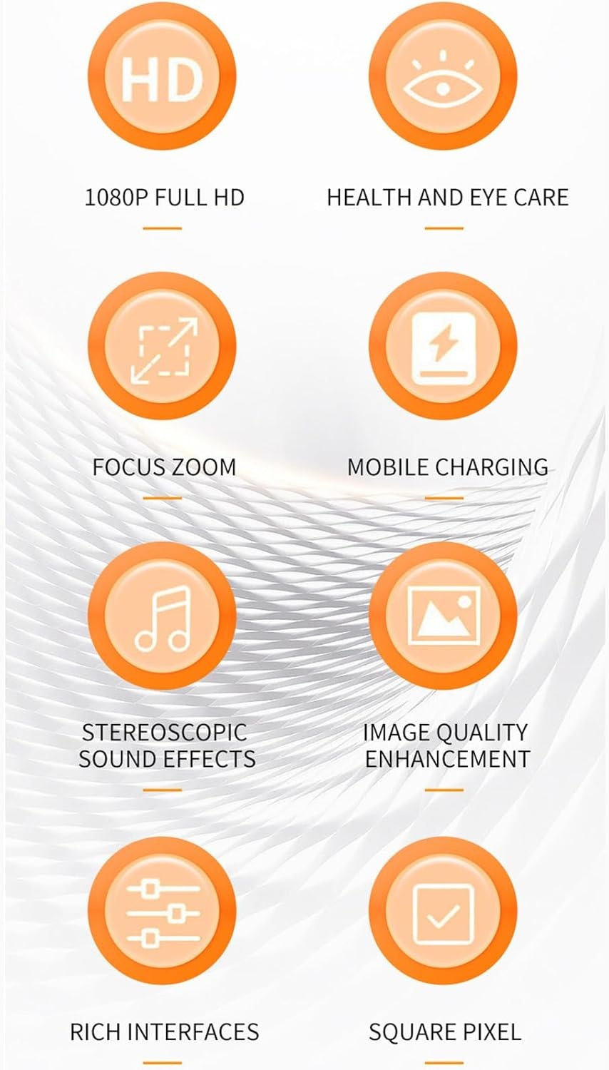 Mini Projector Draagbaar 1080p HD - 30% Korting