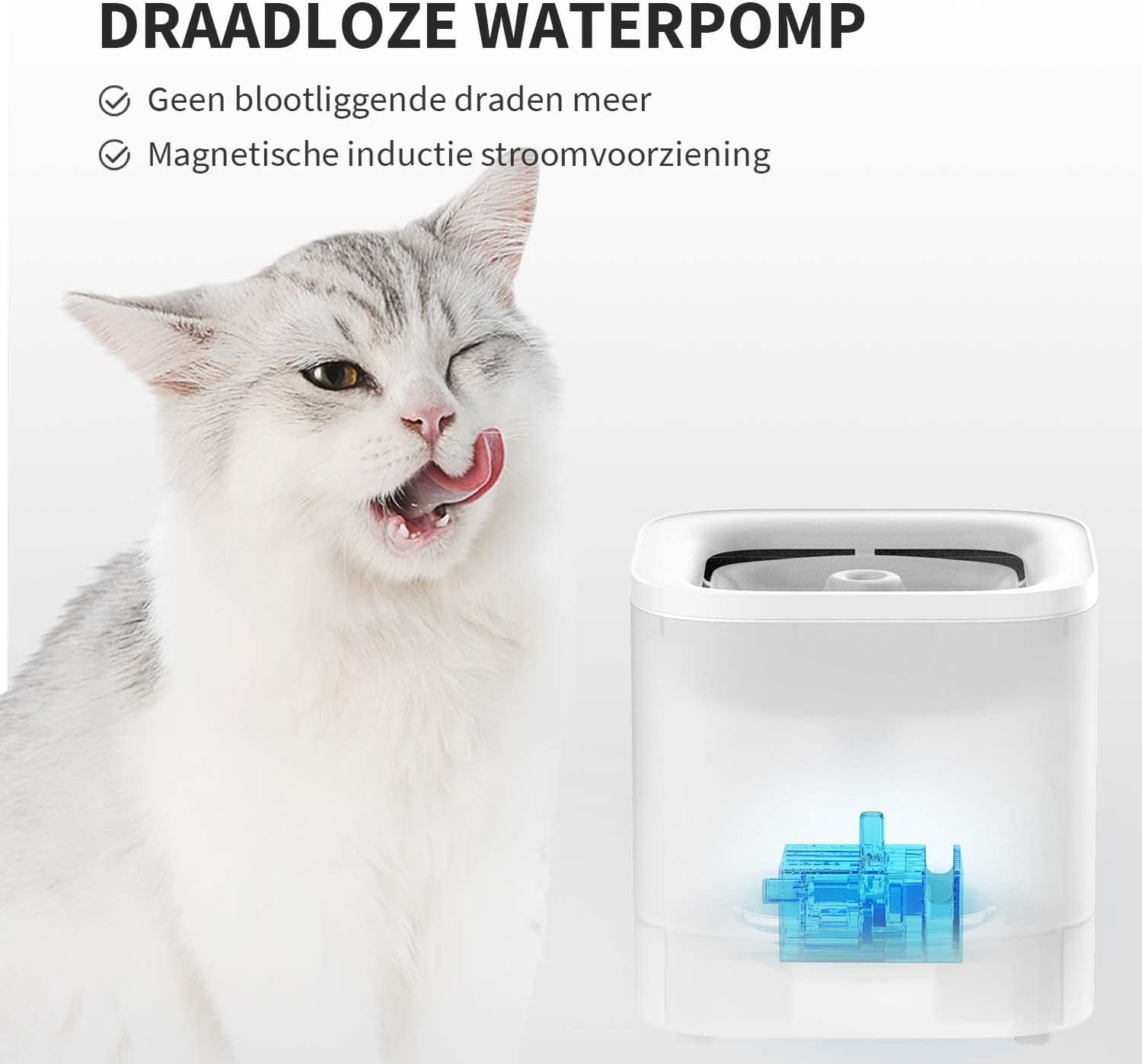 PETKIT EVERSWEET Kattendrinkfontein 1,85L - 30% Korting!