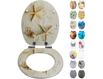 Toiletzitting met soft-close & design - 35% korting!