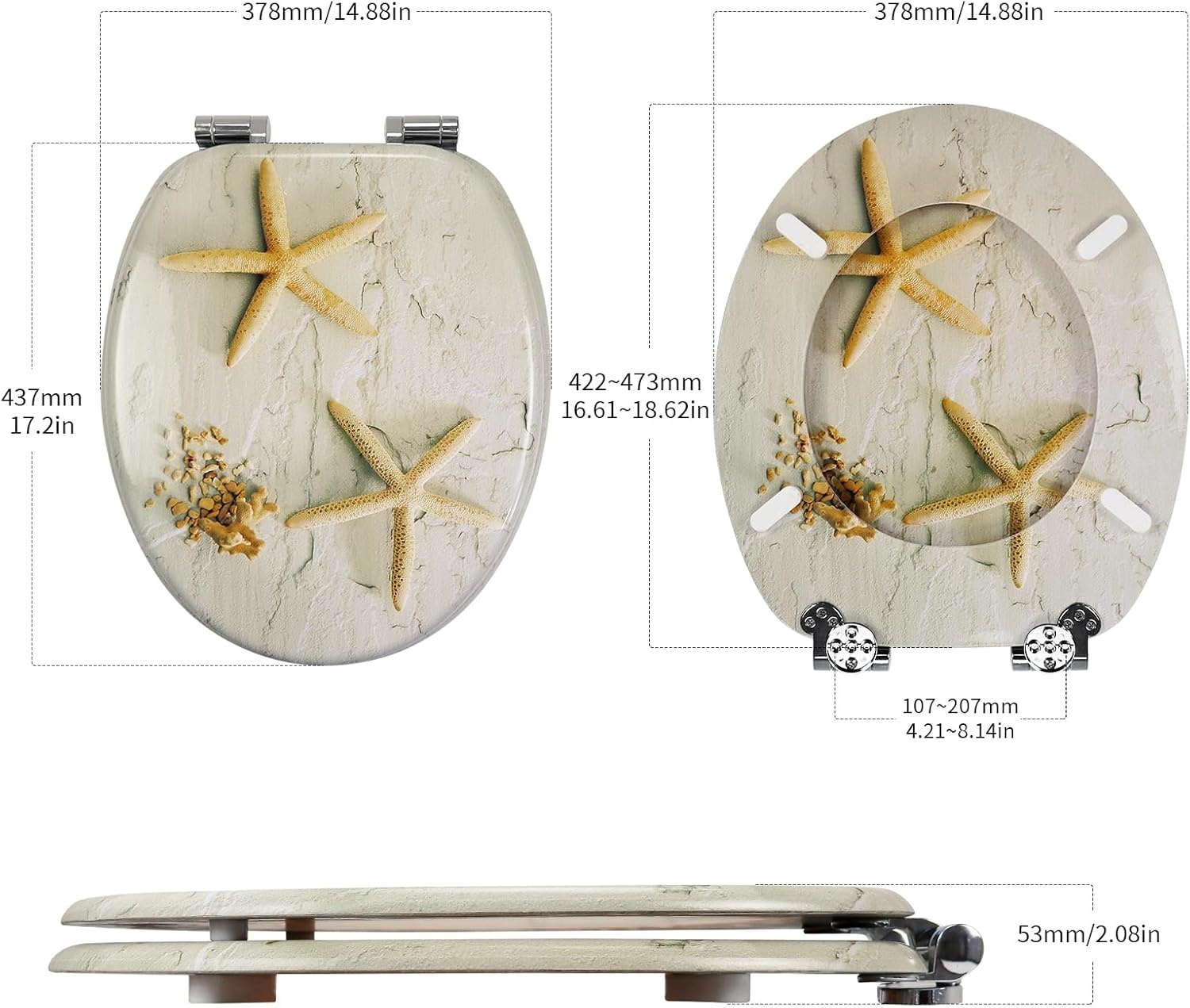 Toiletzitting met soft-close & design - 35% korting!