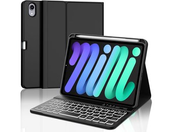 Jademall Toetsenbordhoes iPad Mini 7 8,3" Italiaans QWERTY - 30% KORTING!