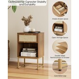 Geretourneerde Nachtkastje met Lade - 40cm Breed - 30% Korting!