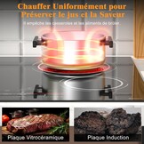 Glazen Keramische Kookplaat - 6600W - 30% Korting!