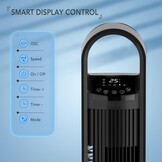 Torenventilator met Afstandsbediening | 92cm | 3 Modi & Snelheden | 55% Korting!