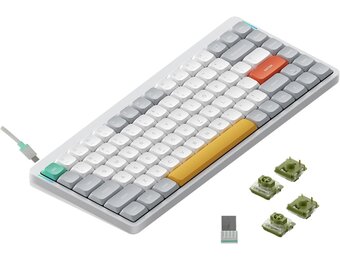 Nuphy Air75 v2 Mechanisch Toetsenbord (30% Korting) - QMK/VIA, Draadloos & Bekabeld