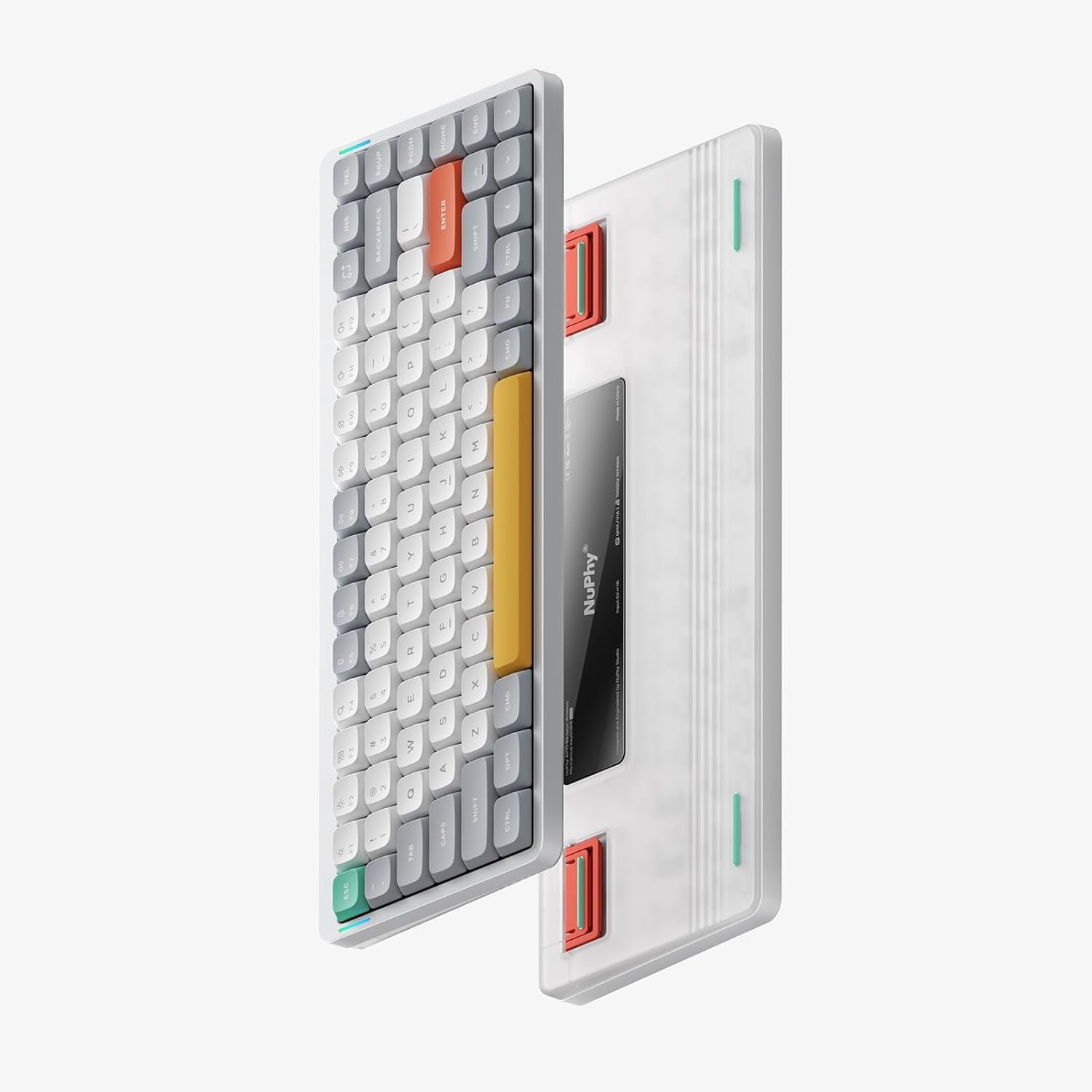 Nuphy Air75 v2 Mechanisch Toetsenbord (30% Korting) - QMK/VIA, Draadloos & Bekabeld