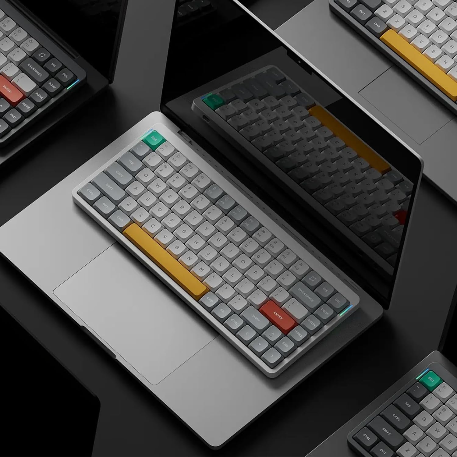 Nuphy Air75 v2 Mechanisch Toetsenbord (30% Korting) - QMK/VIA, Draadloos & Bekabeld