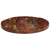 vidaXL Tafelblad rond 60cm Gerecycled Hout - 35% Korting!