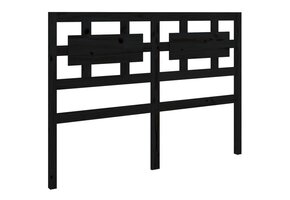 vidaXL Hoofdbord Grenenhout Zwart - 70% Korting!