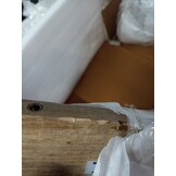 vidaXL Eettafel 160x80x76 cm Ruw Mangohout - 55% Korting!