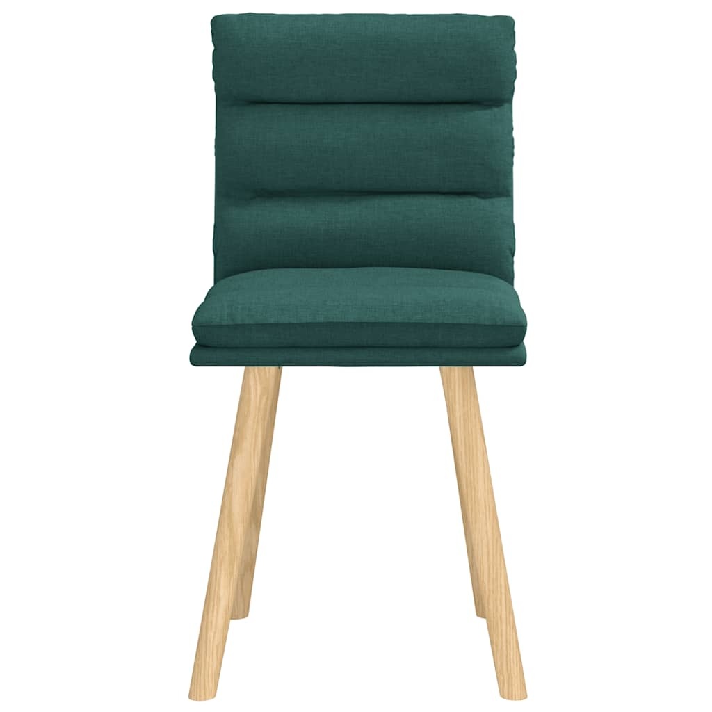 vidaXL Eetkamerstoelen 2 st. donkergroen - 30% Korting!