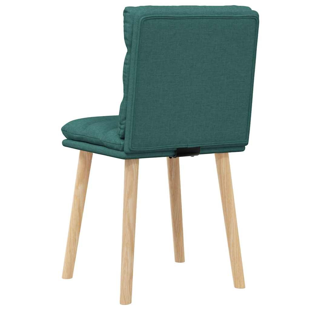 vidaXL Eetkamerstoelen 2 st. donkergroen - 30% Korting!