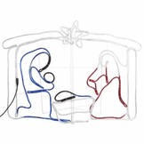 vidaXL Kerststal 240 LED's - 65% Korting!